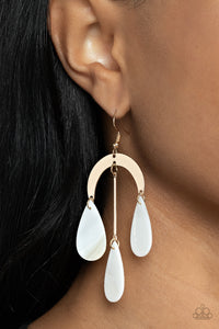 Paparazzi Earring - Atlantis Ambience - Gold