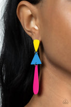Load image into Gallery viewer, Paparazzi Earring - Retro Redux - Multi
