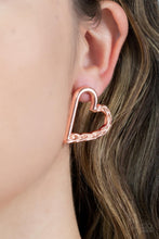 Load image into Gallery viewer, Paparazzi Earring - Cupid, Who? - Copper
