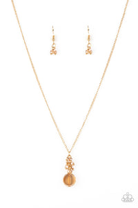 Paparazzi Necklace - Clustered Candescence - Gold