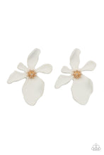 Load image into Gallery viewer, Paparazzi Earring - Hawaiian Heiress - White
