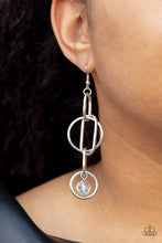 Load image into Gallery viewer, Paparazzi Earring - Park Avenue Princess - White
