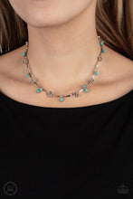 Load image into Gallery viewer, Paparazzi Necklace - Sahara Social - Blue Choker
