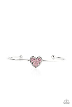 Load image into Gallery viewer, Paparazzi Bracelet - Heart of Ice - Pink
