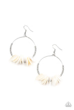 Load image into Gallery viewer, Paparazzi Earring - Caribbean Cocktail - White
