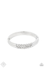 Load image into Gallery viewer, Paparazzi Bracelet - Doubled Down Dazzle - White
