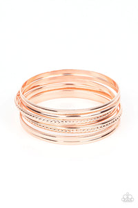 Paparazzi Bracelet - Stackable Shimmer - Copper