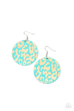 Load image into Gallery viewer, Paparazzi Earring - Catwalk Safari - Blue
