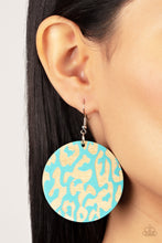 Load image into Gallery viewer, Paparazzi Earring - Catwalk Safari - Blue
