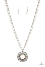 Load image into Gallery viewer, Paparazzi Necklace - Sahara Suburb - White
