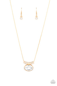 Paparazzi Necklace - Pristinely Prestigious - Gold