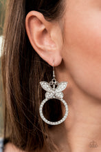 Load image into Gallery viewer, Paparazzi Earring - Paradise Found - White
