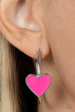 Load image into Gallery viewer, Paparazzi Earring - Kiss Up - Pink
