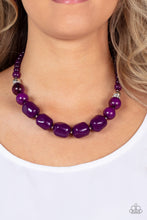 Load image into Gallery viewer, Paparazzi Necklace - Ten Out of TENACIOUS - Purple
