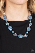 Load image into Gallery viewer, Paparazzi Necklace - The Top TENACIOUS - Blue
