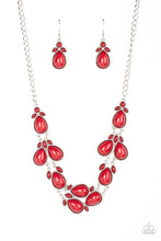 Load image into Gallery viewer, Paparazzi Necklace - Botanical Banquet - Red
