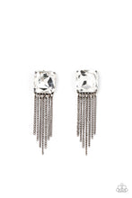 Load image into Gallery viewer, Paparazzi Earring - Supernova Novelty - Black
