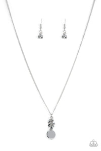 Paparazzi Necklace - Clustered Candescence - Silver