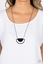 Load image into Gallery viewer, Paparazzi Necklace - Lunar Phases - Black
