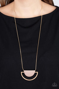 Paparazzi Necklace - Lunar Phases - Gold