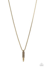 Load image into Gallery viewer, Paparazzi Necklace - Highland Hunter - Brass
