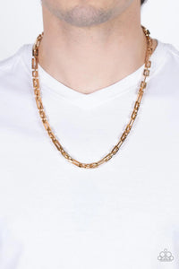 Paparazzi Necklace - Rocket Zone - Gold