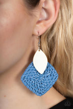 Load image into Gallery viewer, Paparazzi Earring - Sabbatical WEAVE - Blue
