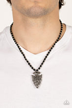 Load image into Gallery viewer, Paparazzi Necklace - Get Your ARROWHEAD in the Game - Black
