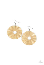 Load image into Gallery viewer, Paparazzi Earring - Fan the Breeze - Brown
