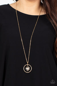 Paparazzi Necklace - Hands-Down Dazzling - Gold