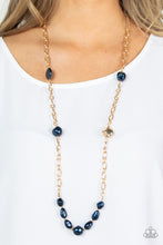 Load image into Gallery viewer, Paparazzi Necklace - Pardon My FABULOUS - Blue
