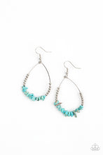 Load image into Gallery viewer, Paparazzi Earring - Come Out of Your SHALE - Blue
