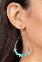 Load image into Gallery viewer, Paparazzi Earring - Come Out of Your SHALE - Blue
