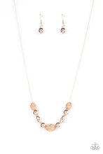 Load image into Gallery viewer, Paparazzi Necklace - Space Glam - Rose Gold
