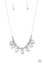 Load image into Gallery viewer, Paparazzi Necklace - Crown Jewel Couture - White
