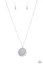 Load image into Gallery viewer, Paparazzi Necklace - Oceanic Eclipse - Silver
