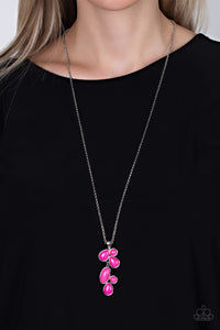 Paparazzi Necklace - Wild Bunch Flair - Pink