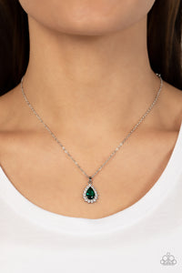 Paparazzi Necklace - A Guiding SOCIALITE - Green