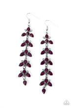 Load image into Gallery viewer, Paparazzi Earring - Fanciful Foliage - Purple
