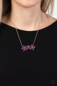 Paparazzi Necklace - Petunia Picnic - Purple