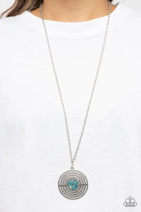 Paparazzi Necklace - Targeted Tranquility - Blue