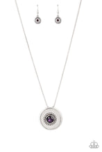 Load image into Gallery viewer, Paparazzi Necklace - Make Me a MEDALLION-aire - Purple

