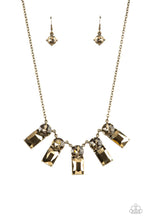 Load image into Gallery viewer, Paparazzi Necklace - Celestial Royal - Brass
