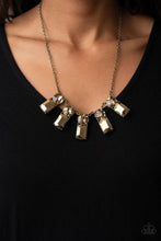 Load image into Gallery viewer, Paparazzi Necklace - Celestial Royal - Brass
