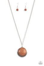 Load image into Gallery viewer, Paparazzi Necklace - Mojave Moon - Brown
