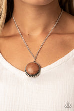Load image into Gallery viewer, Paparazzi Necklace - Mojave Moon - Brown
