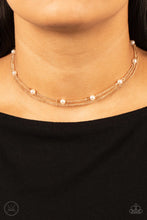 Load image into Gallery viewer, Paparazzi Necklace - Daintily Dapper - Gold Choker
