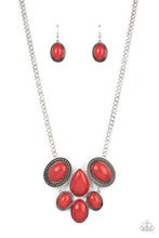 Load image into Gallery viewer, Paparazzi Necklace - All-Natural Nostalgia - Red
