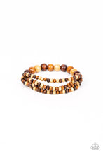 Load image into Gallery viewer, Paparazzi Bracelet - Oceania Oasis - Brown
