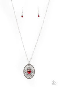 Paparazzi Necklace - Sonata Swing - Red